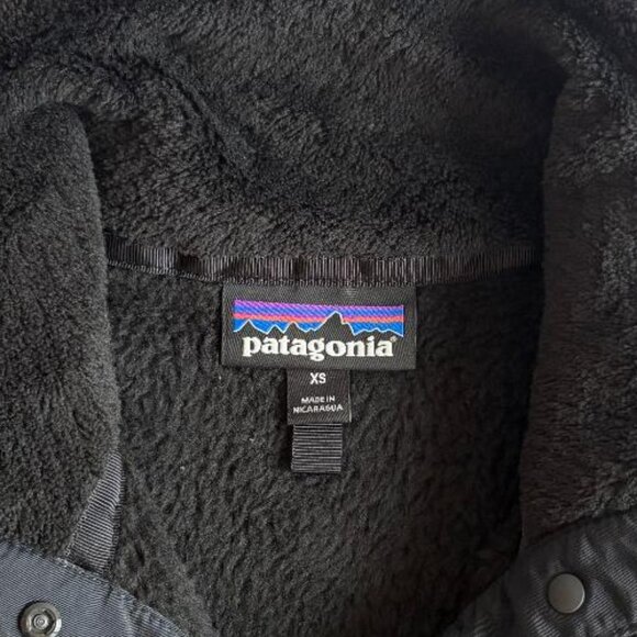 Patagonia Re-Tool Snap-T® Black Fleece Pullover - Picture 4 of 6